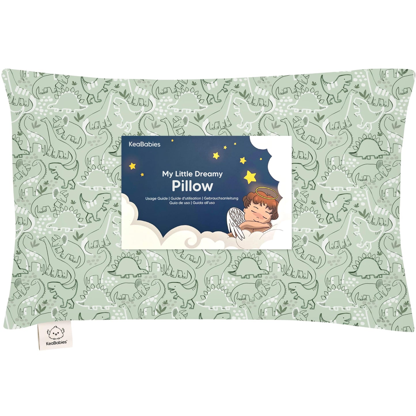 Organic Cotton Toddler Pillow with Pillowcase