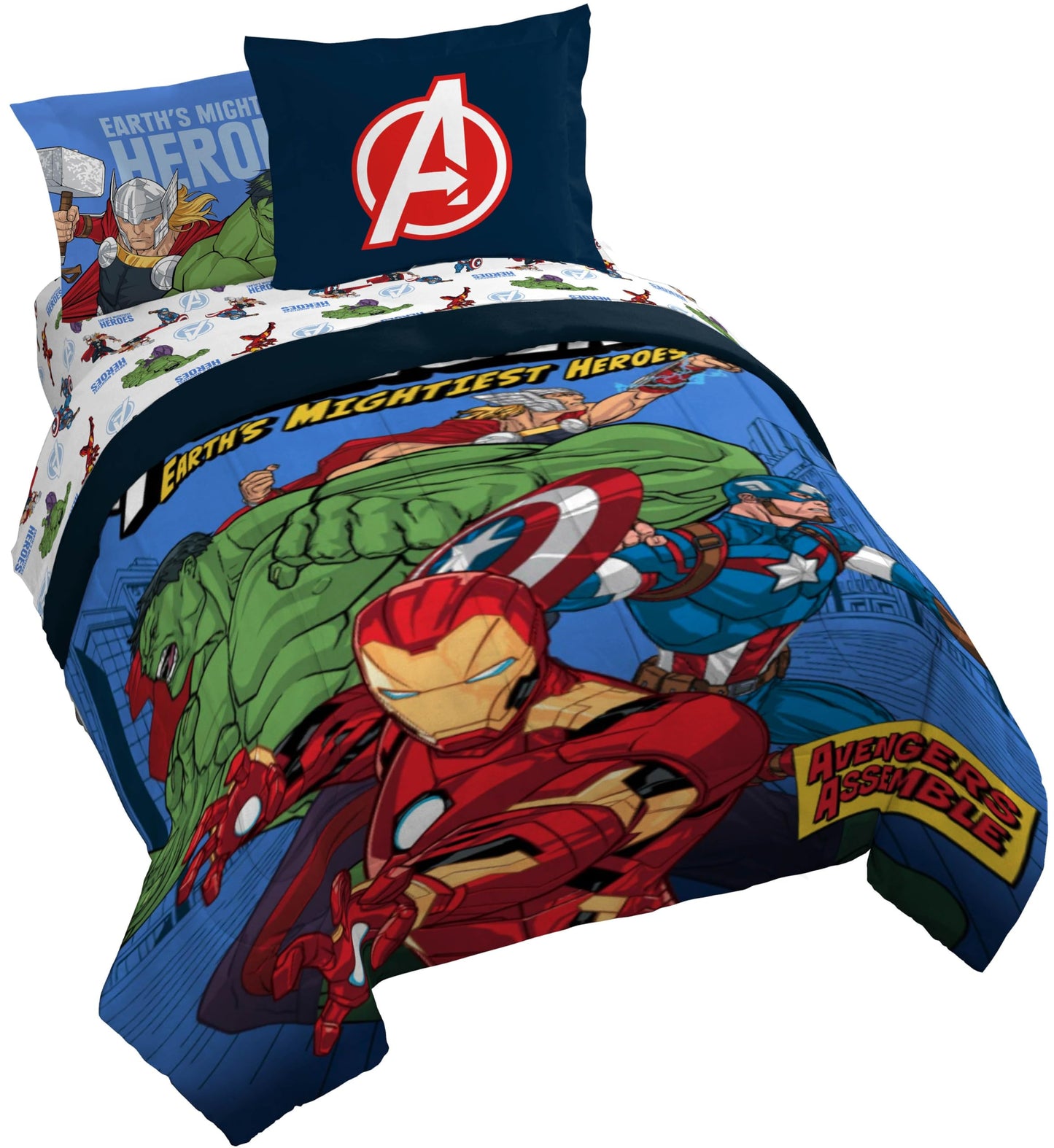 Kids Comforter Set with Sheets & Pillow Covers