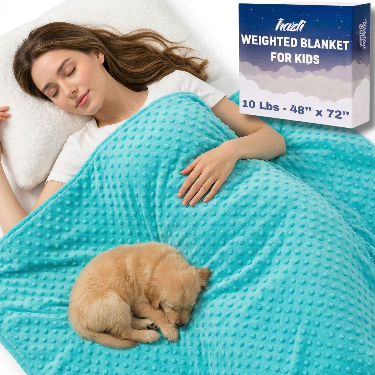Kids Weighted Blanket with Removable Soft Cover