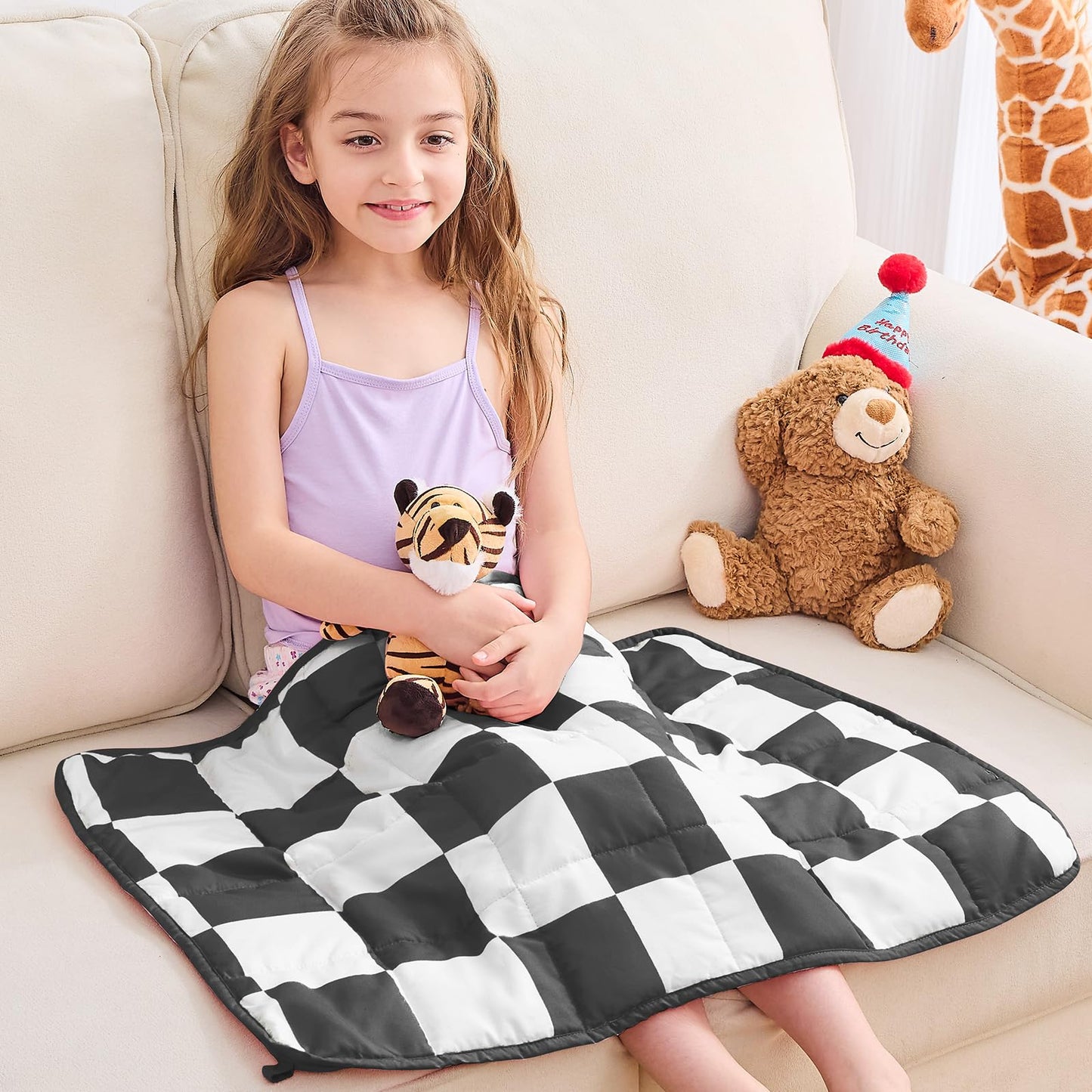 Breathable Cooling Weighted Blanket for All Seasons