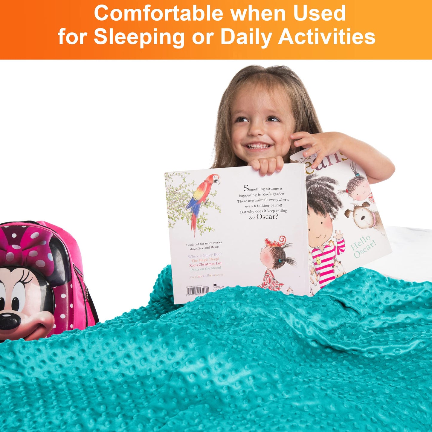 Kids Weighted Blanket with Removable Soft Cover