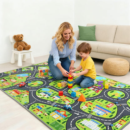 Kids Playroom Area Rug for Bedroom & Nursery