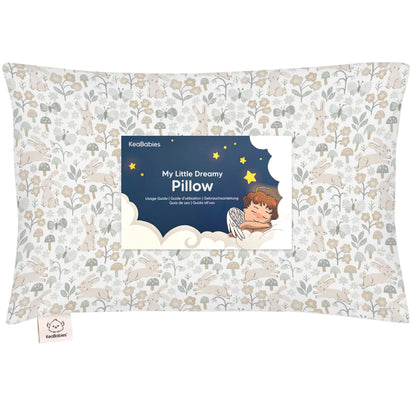 Organic Cotton Toddler Pillow with Pillowcase