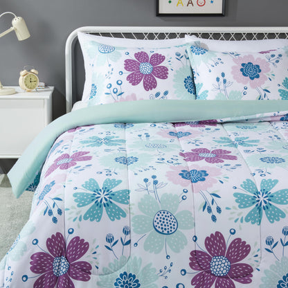 Microfiber Comforter and Pillow Sham Set