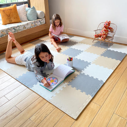Interlocking Foam Play Mat Tiles for Babies and Kids