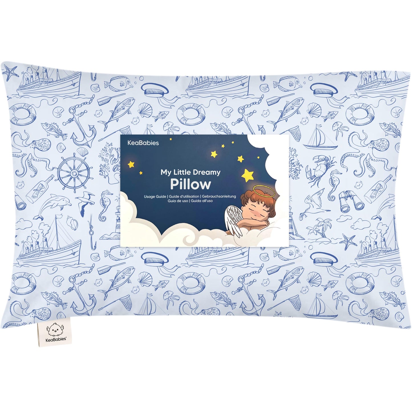 Organic Cotton Toddler Pillow with Pillowcase