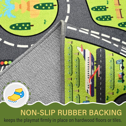 Kids Playroom Area Rug for Bedroom & Nursery