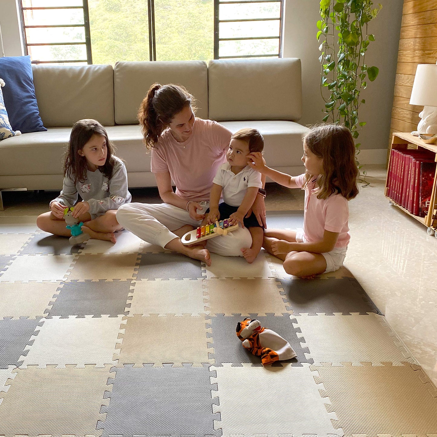 Interlocking Foam Play Mat Tiles for Babies and Kids